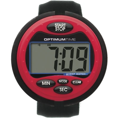 Image de Optimum Time Chronomètre Rouge