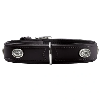 Afbeelding van Hunter Halsband Softie Stone Zwart Hondenhalsband 60 cm