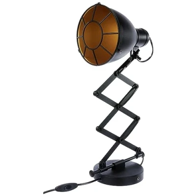 Afbeelding van wandlamp Treburley zwart/goudkleur Goudkleurig Staal EGLO