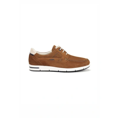 Afbeelding van FLUCHOS F1695 Veterschoen cognac maat 41