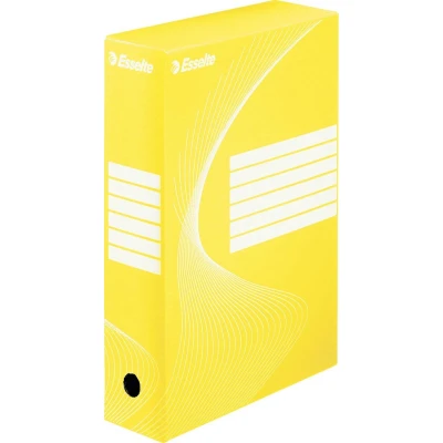 Afbeelding van Esselte Boxycolor Archiefdoos folio 25 stuks Geel