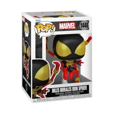 Image de Figurine Funko Pop Marvel Spider Man Comics Miles Iron with Chase Modèle aléatoire