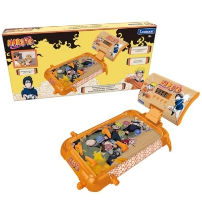 Afbeelding van Naruto elektronische flipperkast met geluiden, lichten en een scoreweergave op het scherm
