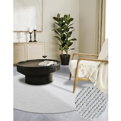 Afbeelding van Rond Vloerkleed Francois Meerkleurig 123vloerkleed.nl is de online webshop voor vloerkleden en woonaccessoires.