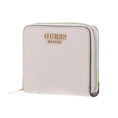 Afbeelding van Guess Laurel SLG Small ZIP Around Portemonnee, Dames, Maat: One Size, Stone