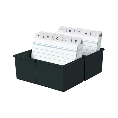Image de HAN boîtes à fiches A8 noir