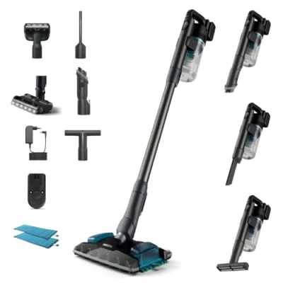 Image de Philips Aspirateur Balai Avec Fonction Nettoyage Série 8000 Aqua Plus (xc8055/01)