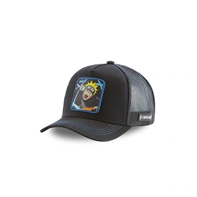 Afbeelding van Capslab Naruto cap zwart, Trucker Black #30171