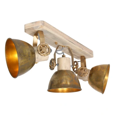 Afbeelding van Plafondspot Mexlite Gearwood Brons