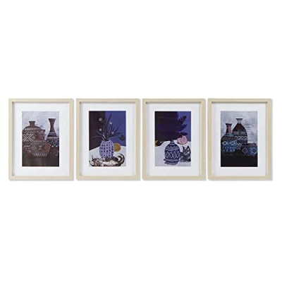 Afbeelding van Schilderij DKD Home Decor Vaas (35 x 2 45 cm) (4 Stuks)