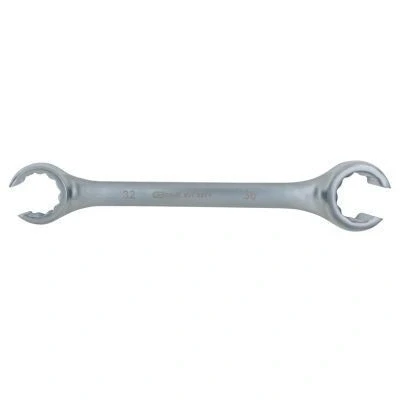 Afbeelding van KS Tools, Spanner, Open dubbele ringsleutel schuin