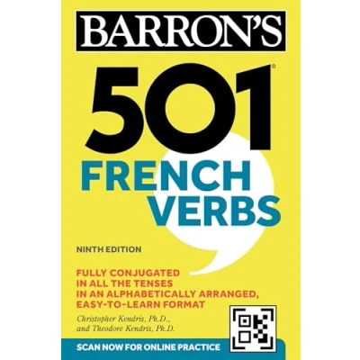 Afbeelding van Barron&#039;s 501 Verbs French Verbs, Ninth Edition