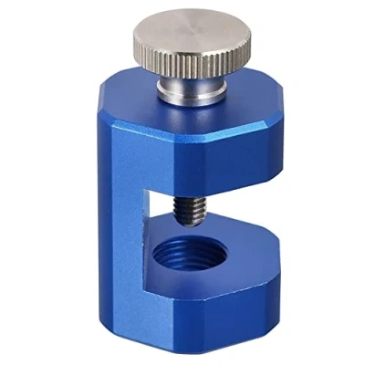 Afbeelding van CENPEK 14 mm precisie auto bougie afstandsafstand, aluminium bougies met schroefdraad voor bougiebeugel (blauw)