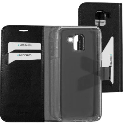 Afbeelding van Mobiparts Classic Wallet Case Samsung Galaxy J6 (2018) Black
