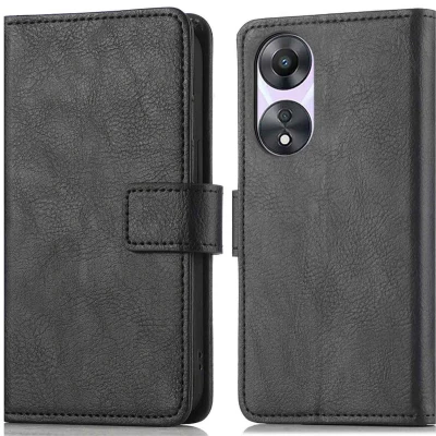 Afbeelding van iMoshion Hoesje Geschikt voor Oppo A78 Met Pasjeshouder Mandala Bookcase Zwart