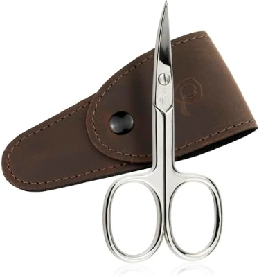 Image de marQus ciseaux à ongles de Solingen avec lame micro dentelée et étui pour une coupe précise des ongles, adaptés comme ou les pieds