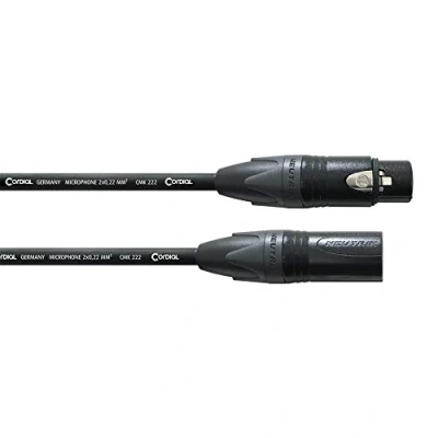 Afbeelding van Cordial CPM 2,5 FM XLR Verbindingskabel [1x bus 1x stekker] 2.50 m Zwart