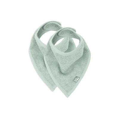 Afbeelding van Jollein Slab Bandana Ash Green 2 Stuks