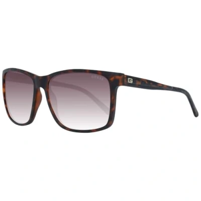 Afbeelding van Guess GF5082 52F bruine zonnebril met kleurverloop
