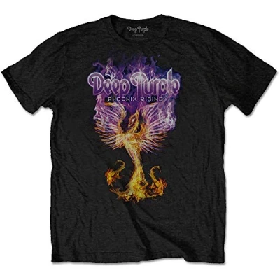 Afbeelding van Deep Purple Phoenix Rising Heren T shirt XL Zwart
