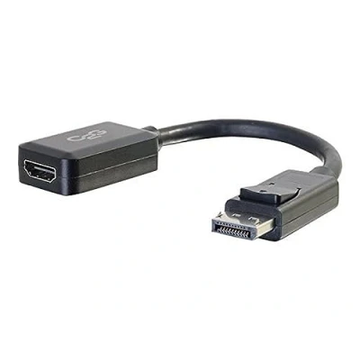 Afbeelding van C2G 54322 tussenstuk voor kabels DisplayPort HDMI Zwart