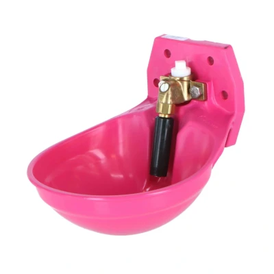 Afbeelding van Abreuvoir Suevia 12P rose 3/4&quot; laiton, Convient aux Bovins Vaches
