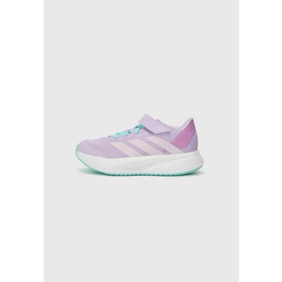 Afbeelding van adidas Performance Duramo Sneakers laag voor kinderen, Maat: 34, Powder plum/ice lavender/flash aqua Textiel/ synthetisch