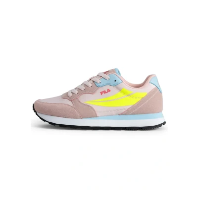 Afbeelding van Fila Hypert Sneakers laag, Dames, Maat: 39, Mauve chalk acid lime Leer/ synthetisch