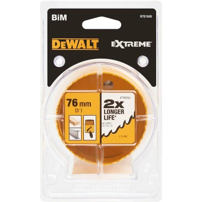Image de DEWALT DT90330 QZ scie cloche Extreme bi metal Ø76mm profondeur de coupe 40mm
