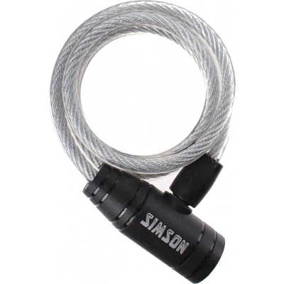 Afbeelding van Simson Kinder kabelslot 8 mm x 90 cm Multi kleur