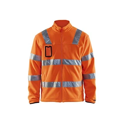 Afbeelding van Blåkläder 4833 2560 Fleecejas High Vis Oranje maat XXXL