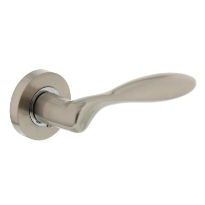 Afbeelding van Intersteel Deurklink George nikkel mat Ø52x10 mm