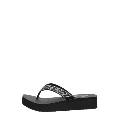 Afbeelding van Skechers Vinyasa Butterfly Kiss Dames Slippers Zwart