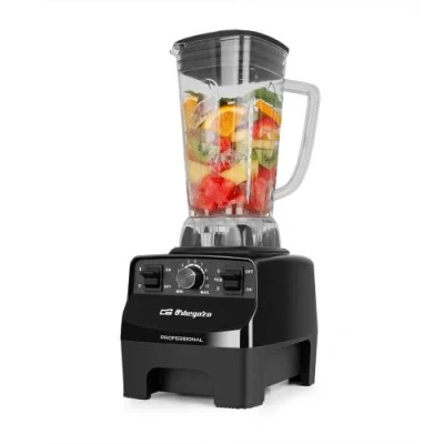 Image de Blender Orbegozo BV 9650 2L 1500W 230V Arrêt Automatique Acier Allié Noir