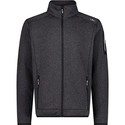 Afbeelding van CMP Fleecejas, Heren, Maat: 46, Nero/glacier