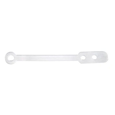 Afbeelding van Comair Wikkelelastiekjes Plat 83 mm 50 Stuks