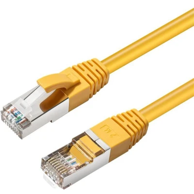 Afbeelding van Microconnect MC SFTP6A01Y netwerkkabel Geel 1 m Cat6a S/FTP (S STP)