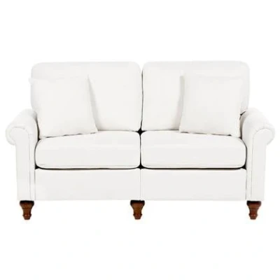 Afbeelding van GINNERUP Tweezitsbank Wit Polyester