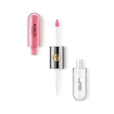 Image de KIKO Milano Unlimited Double Touch 111, Rouge À Lèvres Liquide En 2 Étapes, Fini Lumineux. Tenue Jusqu’À 12 Heures. Base Colorée Sans Transfert
