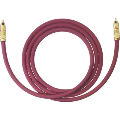 Afbeelding van Cinch Audio Aansluitkabel [1x stekker 1x stekker] 3.00 m Bordeaux Vergulde steekcontacten Oehlbach NF 214 SUB