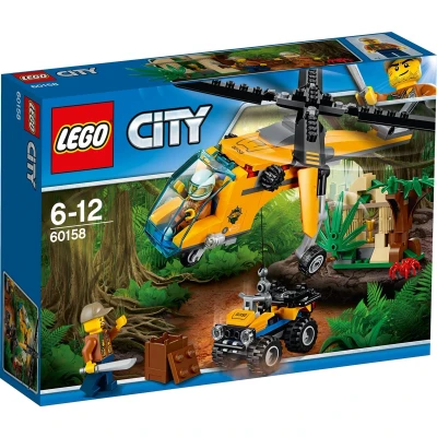 Afbeelding van LEGO City Jungle Vrachthelikopter 60158
