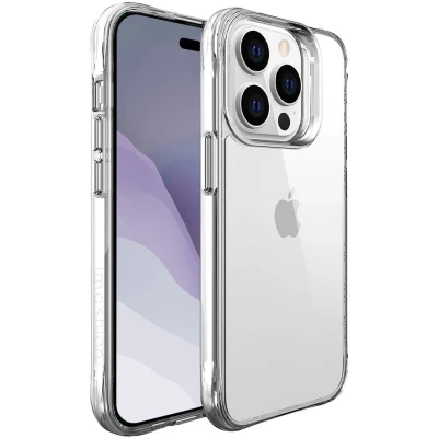 Afbeelding van iMoshion Hoesje Geschikt voor iPhone 14 Pro Max Stand Backcover Transparant