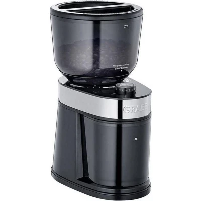 Afbeelding van Graef CM202, Koffiemolen, Zwart, Zilver