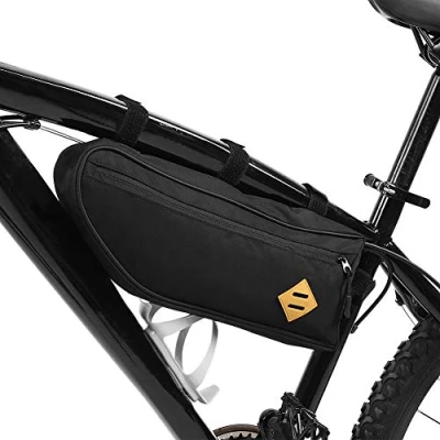 Afbeelding van Fiets Frame Tassen, Waterdichte Driehoekige Tas Voorbuis voor Zijzakken met Mobiele Telefoon