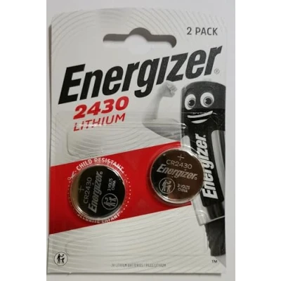 Afbeelding van Energizer Knoopcel Cr2430, Blister Van 2 Stuks Knoopcellen
