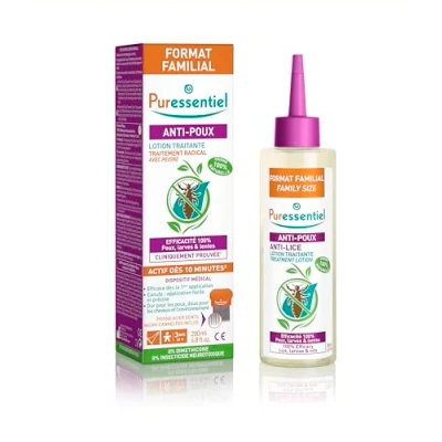 Afbeelding van Puressentiel Anti Luizen Behandelingslotion 200 ml + Kam