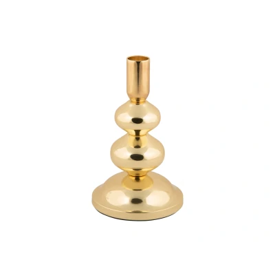 Afbeelding van Present Time Kandelaar Dazzle Small Verguld