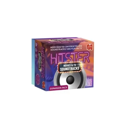 Afbeelding van Jumbo Hitster Movies &amp; TV Soundtracks Uitbreidingsset Partyspel Actiespel