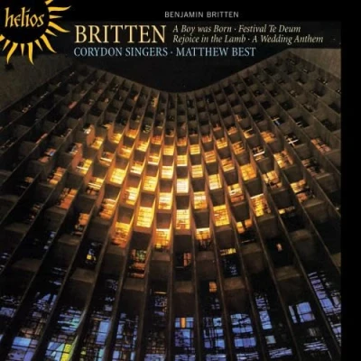 Afbeelding van Corydon Singers, Matthew Best Britten: A Boy Was Born And Other Choral Music (CD)