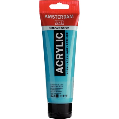 Afbeelding van Standard tube 120 ml Turkooisblauw dekkende acrylverf